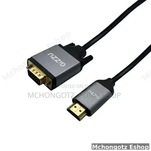 High Quality 1.8m HDMI to VGA Cable | Active 1080p Converter