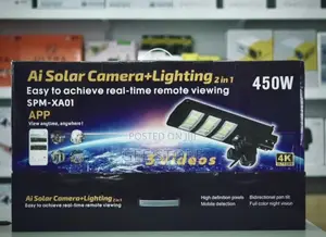AI Solar Camera and Lighting 2-in-1