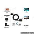 HDMI to VGA Cable 1.8m | Active 1080p Display Converter - 2