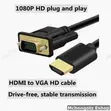 HDMI to VGA Cable 1.8m | Active 1080p Display Converter - 3