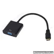 Mini HDMI to VGA Adapter (1080p Converter) - 1