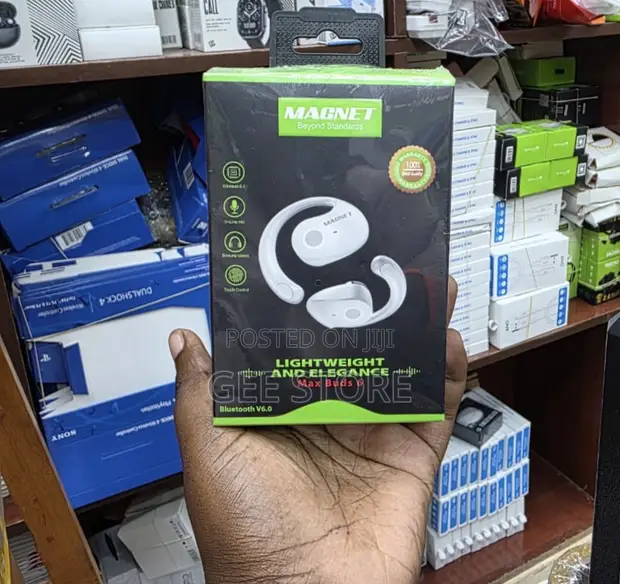 Magnet Max Buds 6 Wireless Earbuds - Black - 1