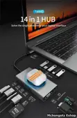 14-in-1 USB-C Hub Multiport Adapter | HDMI | VGA | Gigabit Ethernet - 4