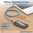 USB-C 3.2 Cable 0.5m | 240W PD | 20Gbps | 4K@60Hz - 3