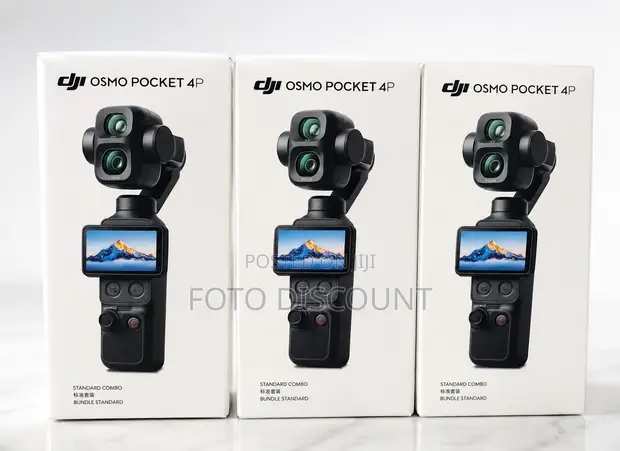 DJI Osmo Pocket 4P Vlog Combo - 1