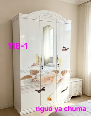Three-Door Metal Wardrobe