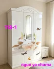 Three-Door Metal Wardrobe - 2