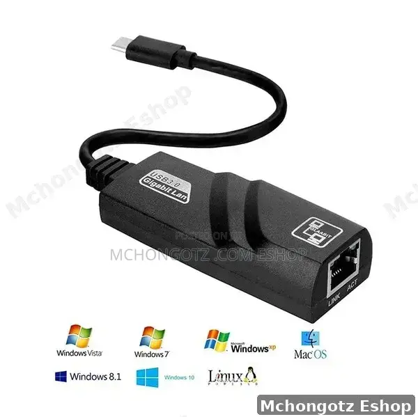 USB-C to Ethernet Adapter (Gigabit) - 1