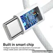 Kebo ya USB-C hadi USB-C 2m 240W Nyeupe Iliyofumwa - 3