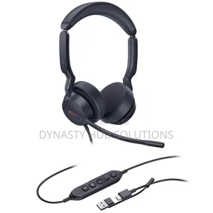 Yealink UH44 Dual UC Headset ya waya