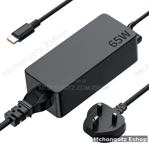 Lenovo 65W USB-C Charger ya Laptop