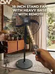 Dig Wave Stand Fan 18" with Remote Control - 1