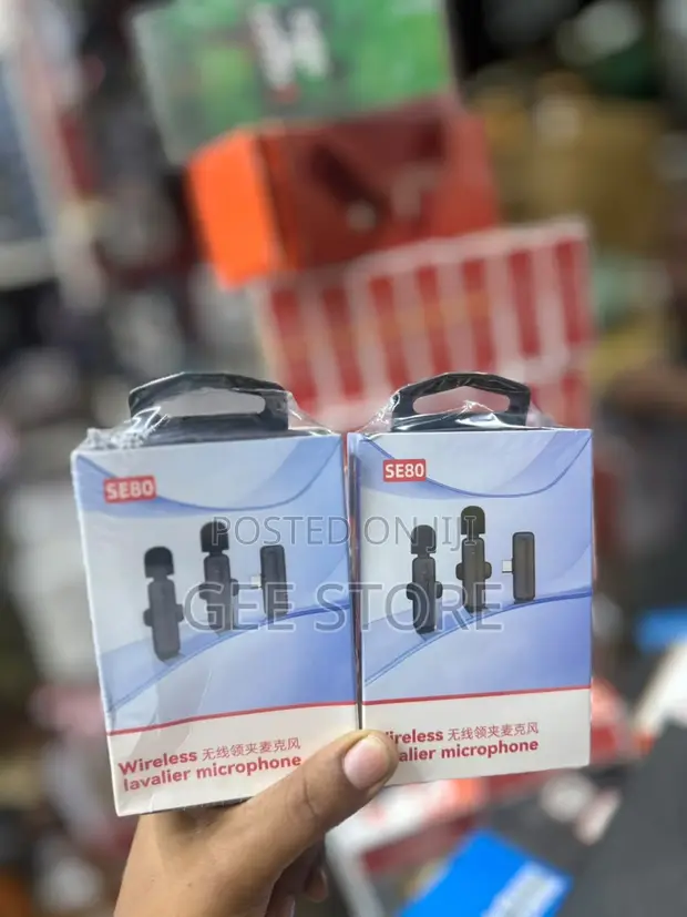 Se80 Wireless Lavalier Microphone - 1