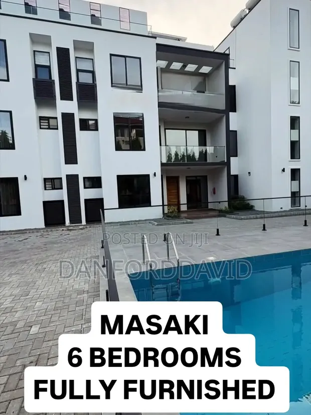 Furnished 6-Bedroom House for Rent in Kahwa Estate, Masaki - 1