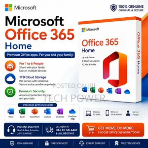 Microsoft 365 Home Premium - Word, Excel, PowerPoint, Outlook