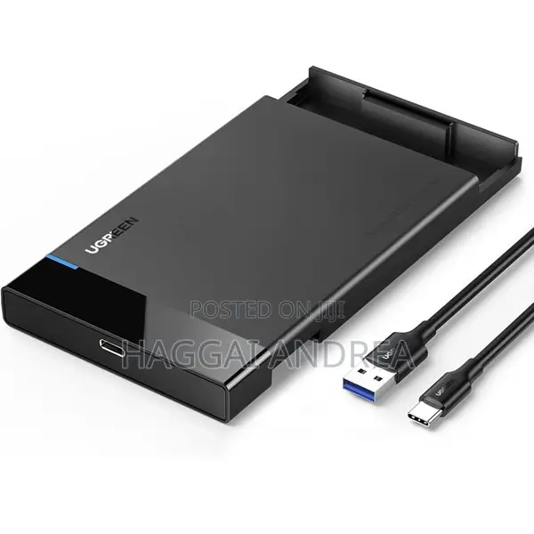 Ugreen US221 2.5 Inch SATA 6Gbps Type-C Hard Drive Enclosure - 1