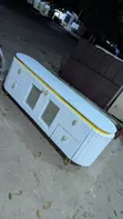 Wood-Mode White TV Stand - Brand New - 1