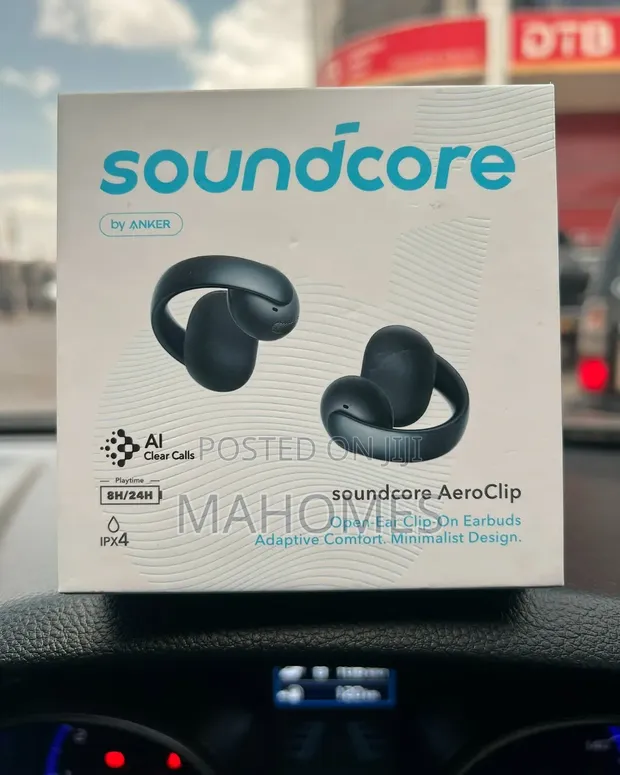 Soundcore Aeroclip Vipuli vya Masikioni vya Kufungia - 1