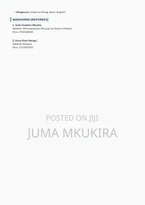 Juma - Experienced Motorcycle Parts Sales & Pharmaceutical Rep