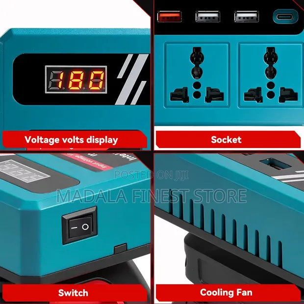 120W Portable Power Inverter - 1