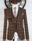 Mario Casas Men's Suits - Classic Multicolour - 5