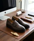 Viatu vya Harusi vya Ngozi vya Moccasin - 4