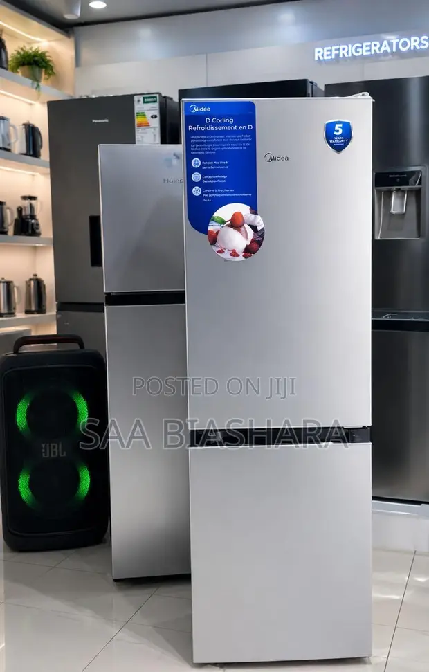 Midea Combi Refrigerator 175L Silver - 1