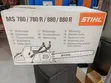Stihl Heavy Duty Chainsaw MS 780 - 1
