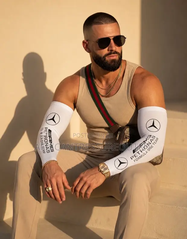 Arm Sleeves for Athletic Support or Sun Protection - 1