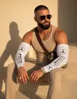 Arm Sleeves for Athletic Support or Sun Protection - 1