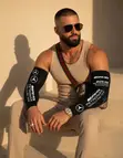 Arm Sleeves for Athletic Support or Sun Protection - 3