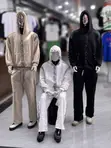 Menace Los Angeles Hoodie na Joggers Set - 3