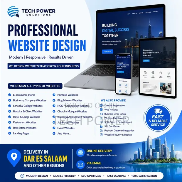 Professional Website Design Services - 1