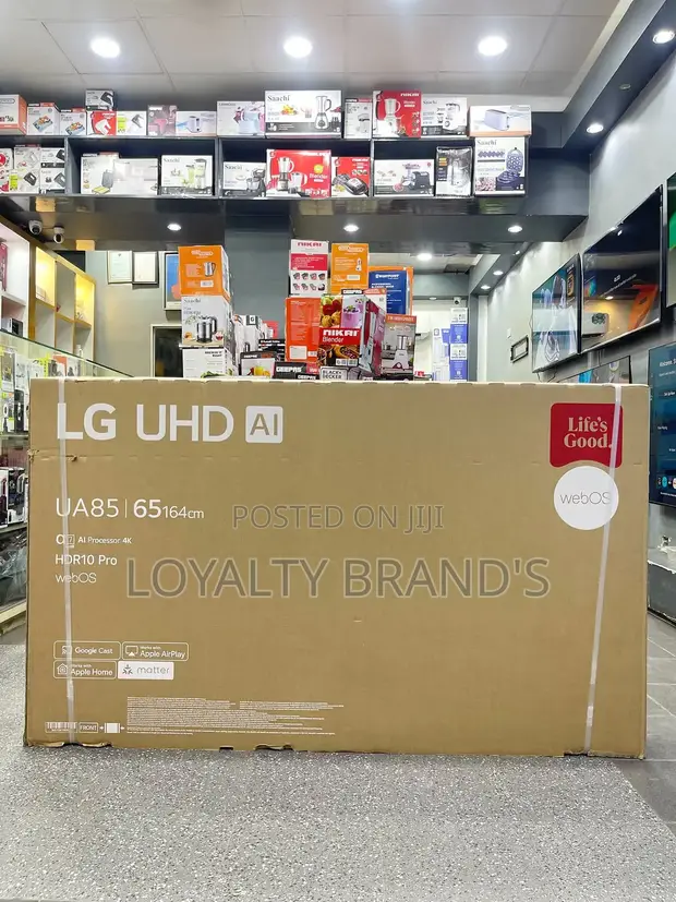 LG 65" UA85 UHD 4K Smart TV - 1