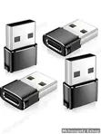 USB-C Female to USB-A Male OTG Adapter - 1