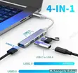 Type-C to 4 USB-A Ports Hub - 2