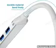 Type-C to 4 USB-A Ports Hub - 3