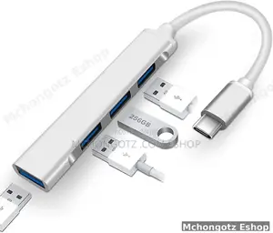 Type-C to 4 USB-A Ports Hub