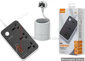 LDNIO Power Extension Socket with 3 USB Ports