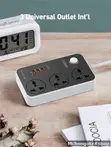 LDNIO Power Extension Socket with 3 USB Ports - 3
