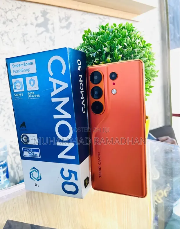 New Tecno Camon 50 256GB Orange - 1