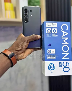 New Tecno Camon 50 Pro 256GB Black