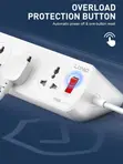 LDNIO SC10610 Power Extension Socket 10 Outlets, 5 USB - 1