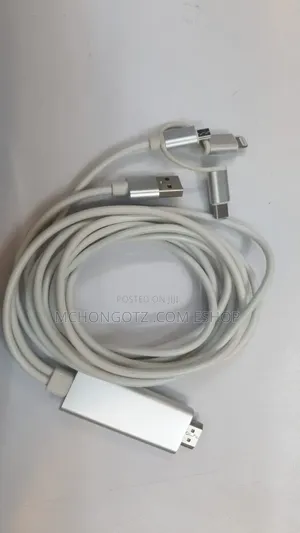 3-in-1 Phone to HDMI Cable (Lightning/Type-C/Micro USB)