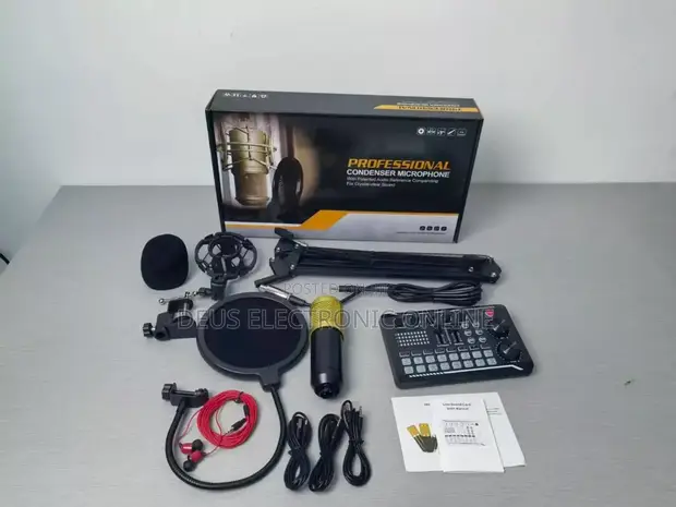 Condor Condenser Microphone Full Set - Brand New - 1