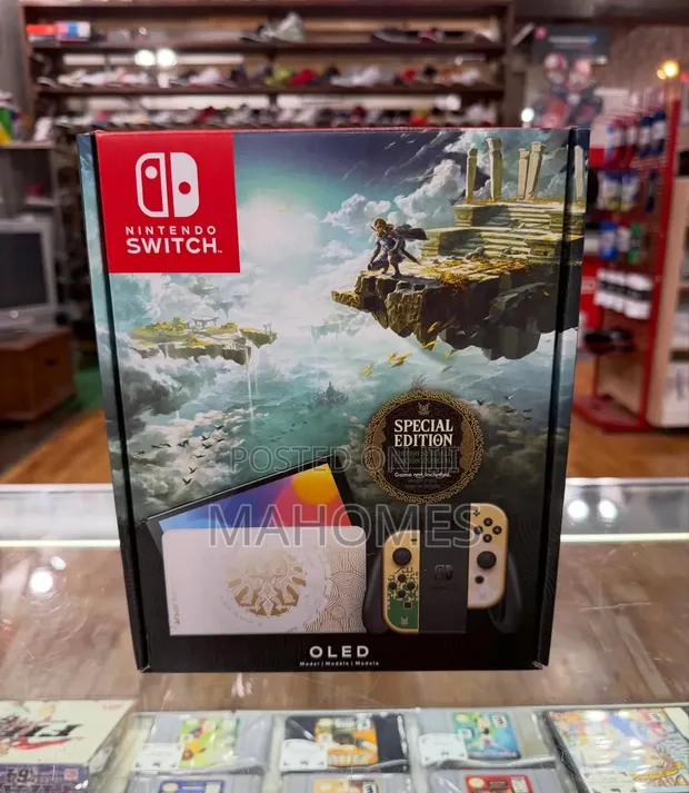 Nintendo Switch OLED Zelda Edition - 1