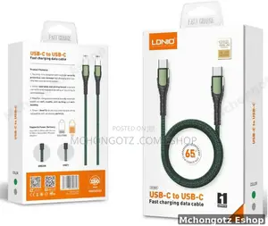 LDNIO USB-C to USB-C Fast Charging Cable LC101