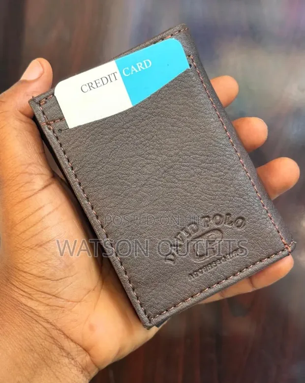 Genuine Leather Cardholder - Brand New - 1
