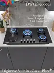 Digiwave 4 Gas + 1 Plate Cooker 90x60cm - 2