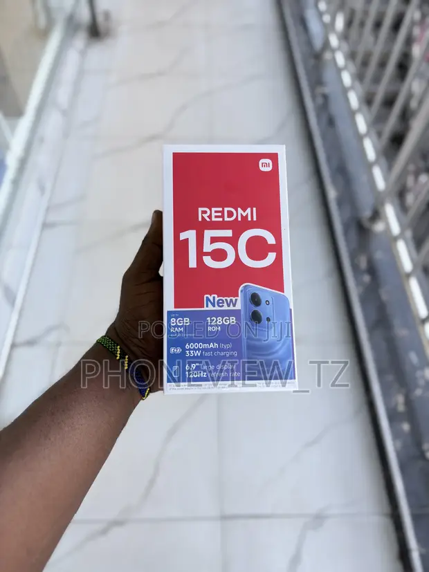 New Xiaomi Redmi 15C 4G 128GB Black - 1